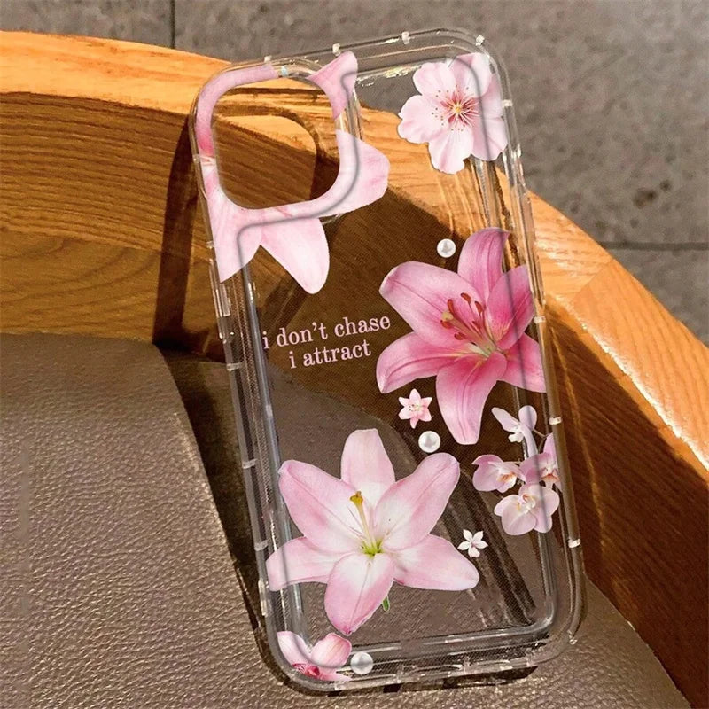 Flower Lily & Hibiscus Case