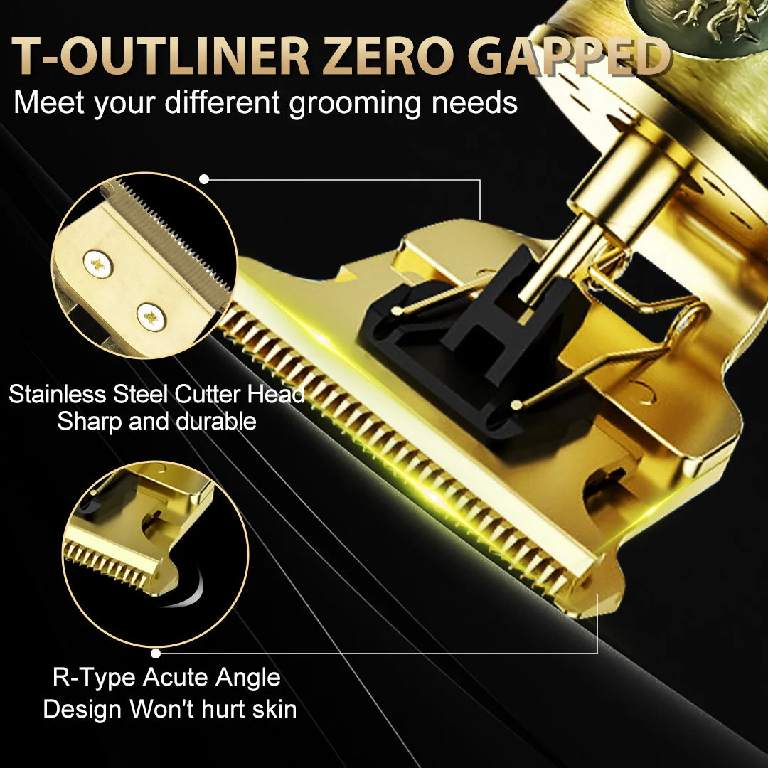 Professional SEJOY Electric Hair Trimmer & Grooming Kit – Precision Cordless Beard Clipper