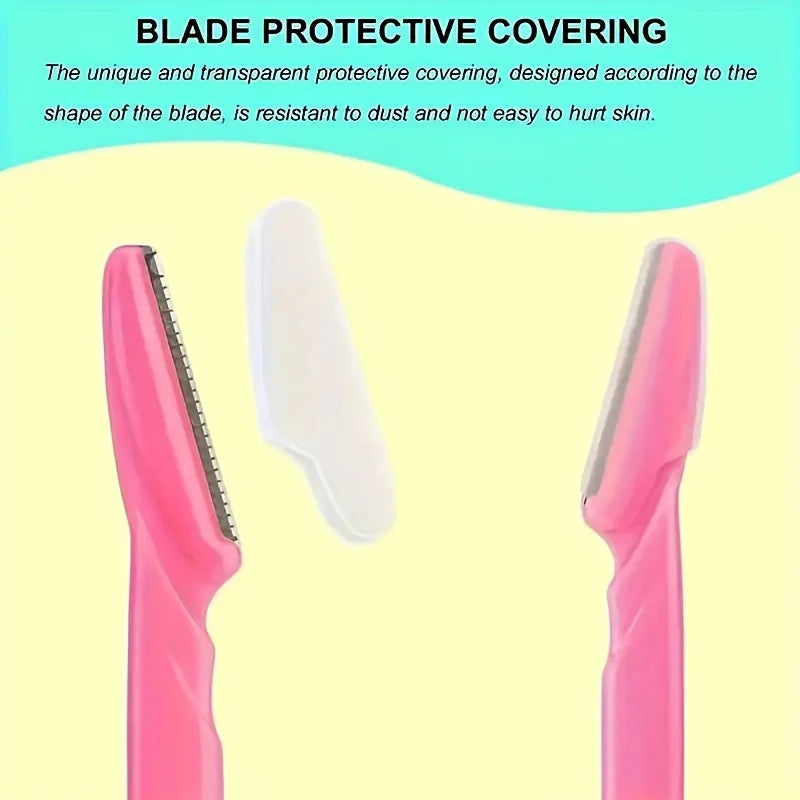 15-Piece Precision Facial Hair & Eyebrow Trimmer Set - With Safety Covers