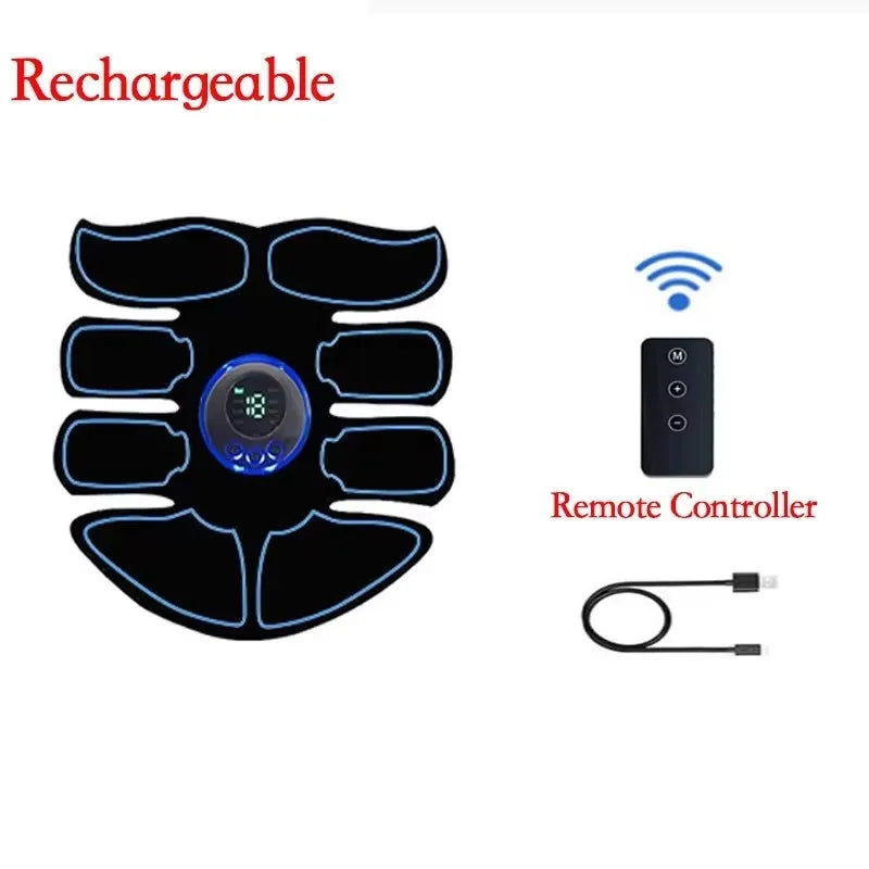 EMS Abdominal Muscle Stimulator – Smart Electric Ab Workout & Fitness Trainer