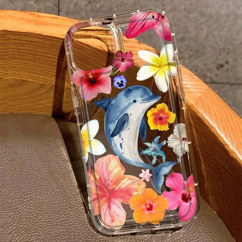 Flower Lily & Hibiscus Case