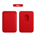 Magnetic Leather Phone Wallet – Slim Detachable Card Holder for iPhone