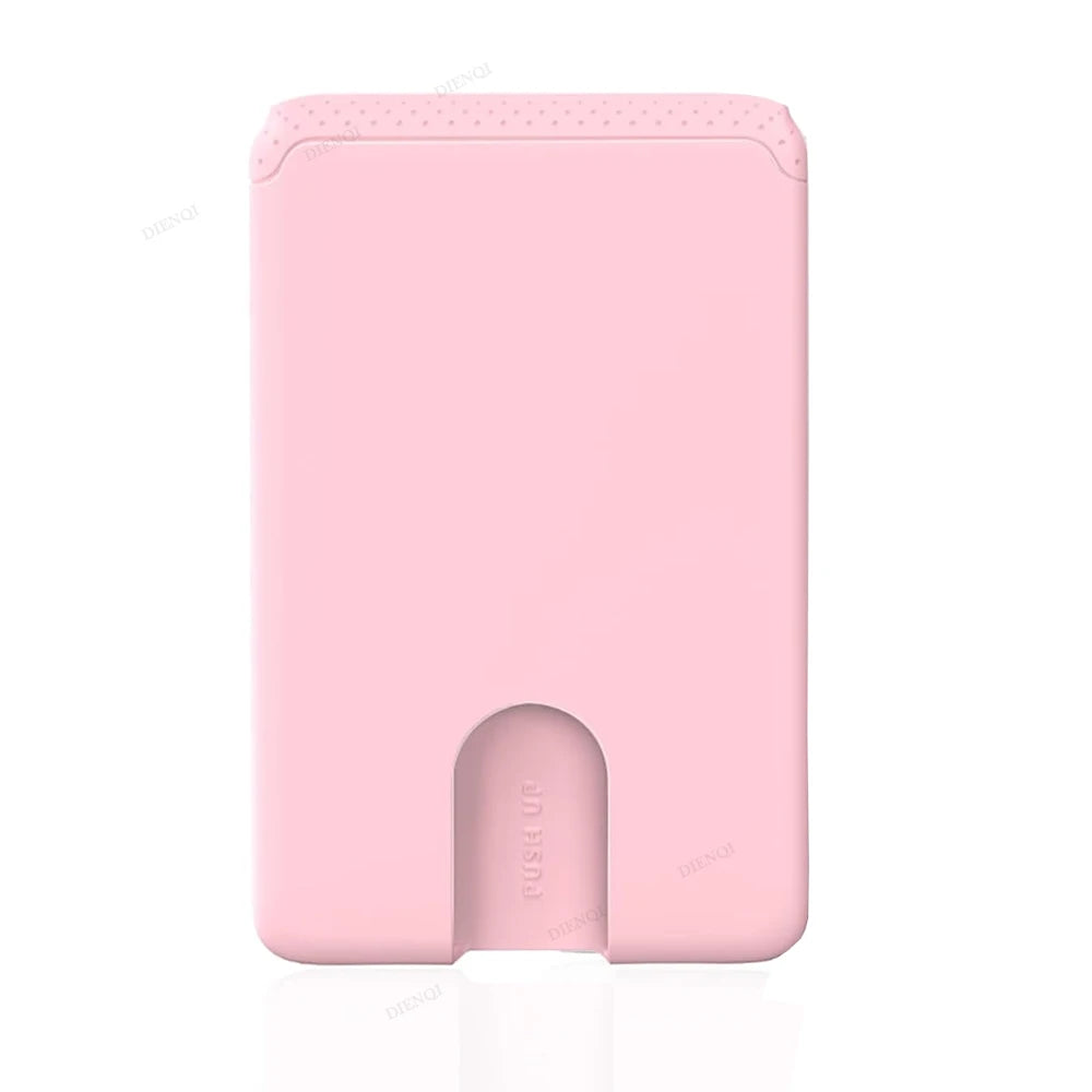 Minimalist Adhesive Phone Card Holder – Slim Wallet for Cards, ID & Cash