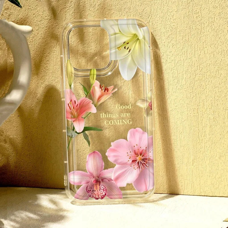Flower Lily & Hibiscus Case