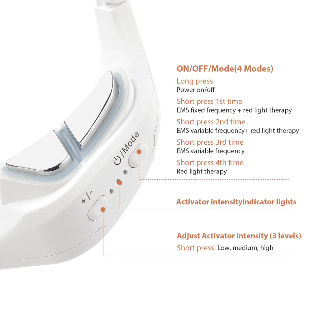 Smart EMS Red Light Eye Massager – Anti-Aging Treatment for Dark Circles & Wrinkles