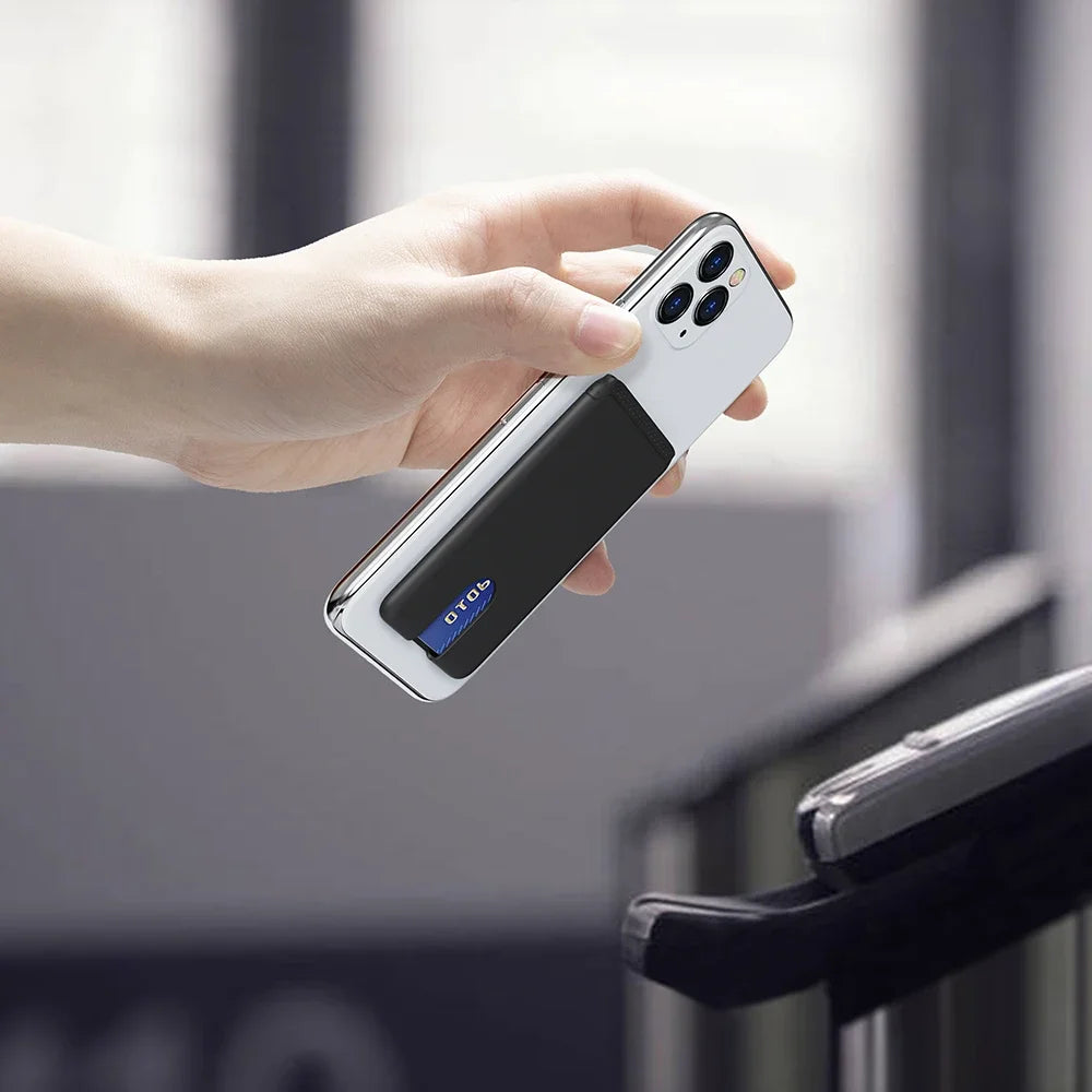 Minimalist Adhesive Phone Card Holder – Slim Wallet for Cards, ID & Cash