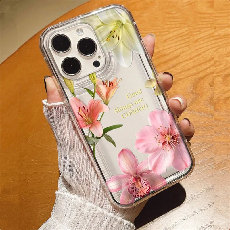 Flower Lily & Hibiscus Case