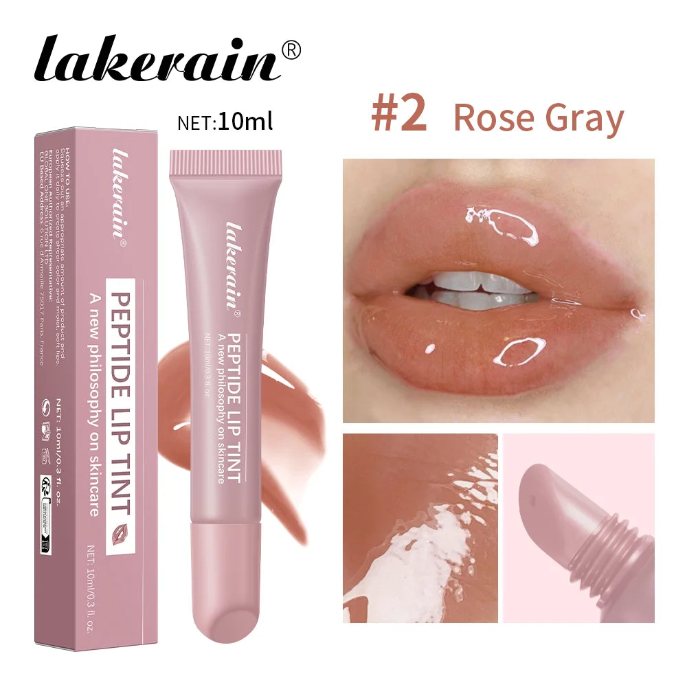 Lakerain Peptide Lip Tint – Moisturizing Glaze for Hydrated, Plump Lips