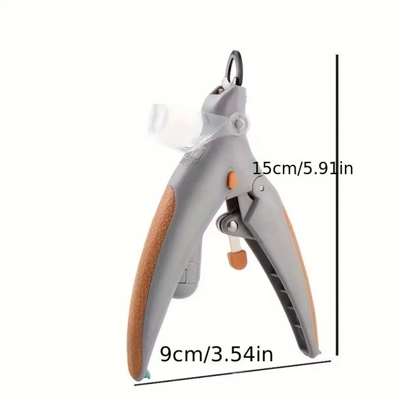 Safe-Cut LED Pet Nail Scissors – Precision Grooming Tool - Clippers with Safety Light – Stress-Free Trimming