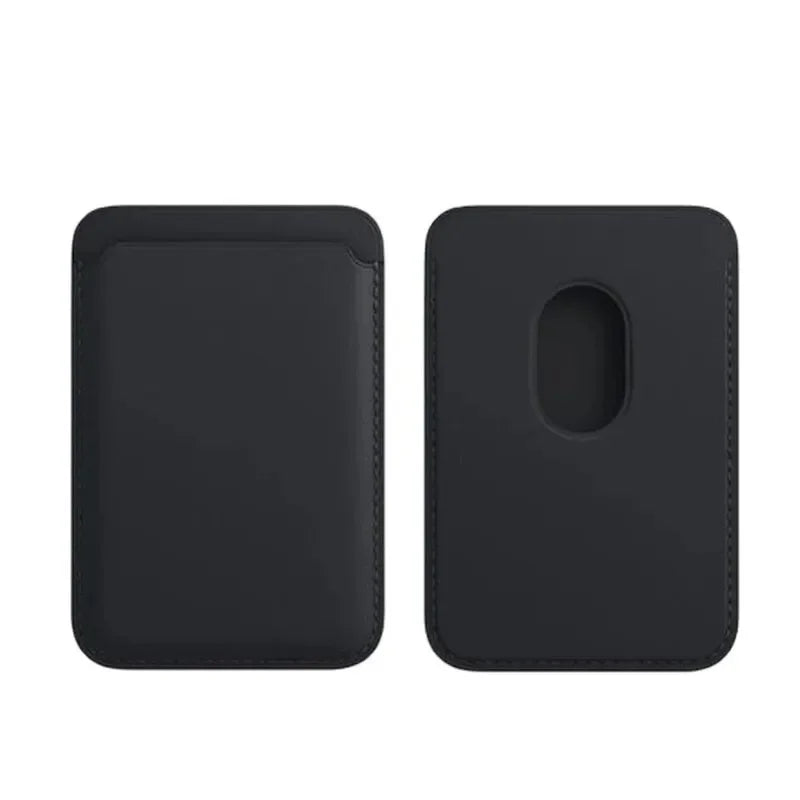 Magnetic Leather Phone Wallet – Slim Detachable Card Holder for iPhone