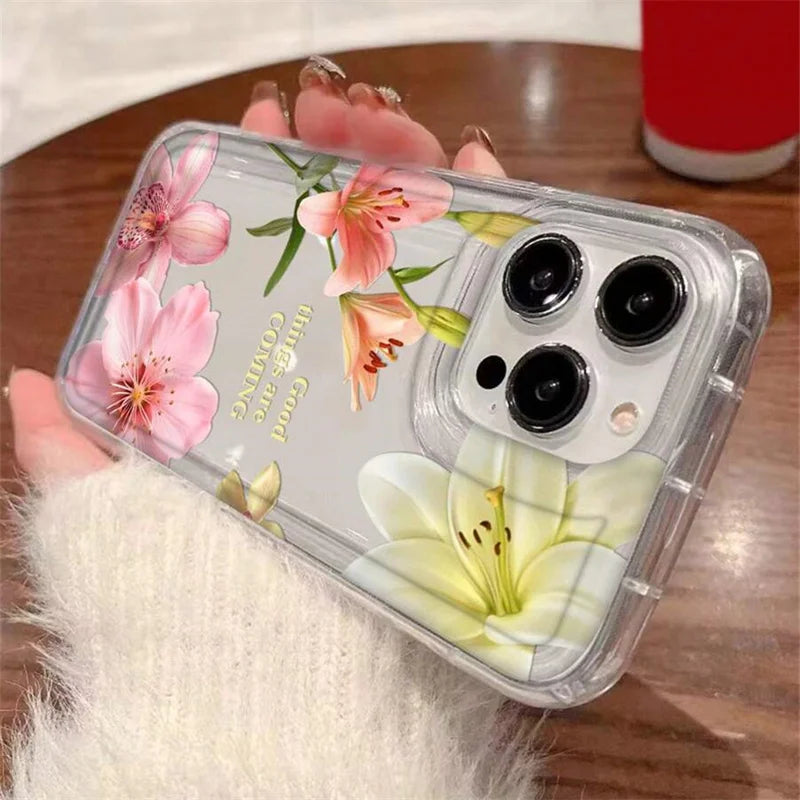Flower Lily & Hibiscus Case