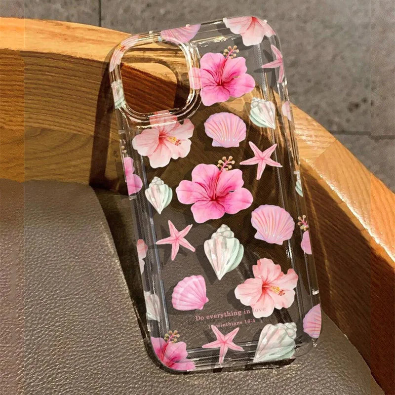 Flower Lily & Hibiscus Case